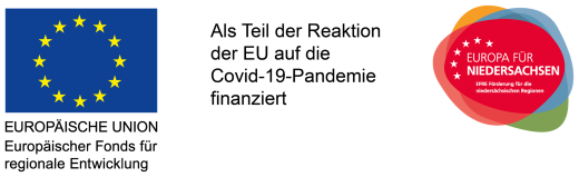 EU - und Niedersachsen Logo über die Zuwendungen zur Bad Eilsen App