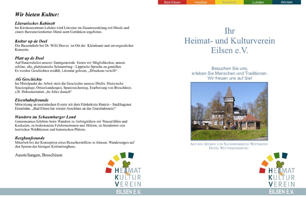 Flyer des Heimat- und Kulturvereins