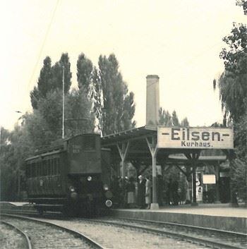 Alt: Eilser Minchen am Bahnhof Kurhaus
