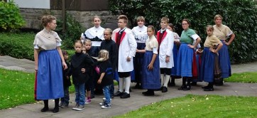 Tanzgruppe aus der Heessen