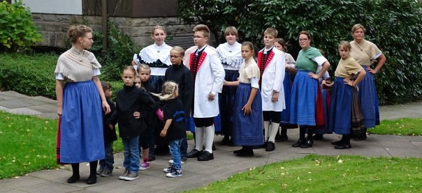Tanzgruppe aus der Heessen