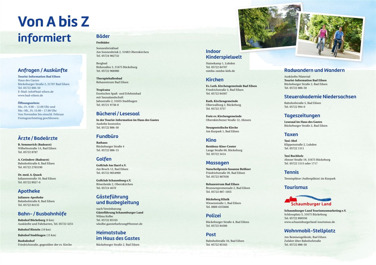 Bad Eilsen Broschüre Seite 12